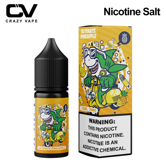 Ultimate Pineapple E-liquid - Crazy Vape Mini 15ml 35mg