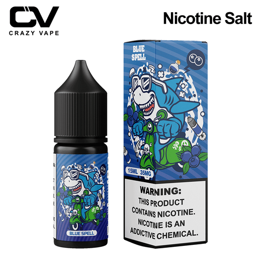 Blue Spell E-liquid - Crazy Vape Mini 15ml 35mg