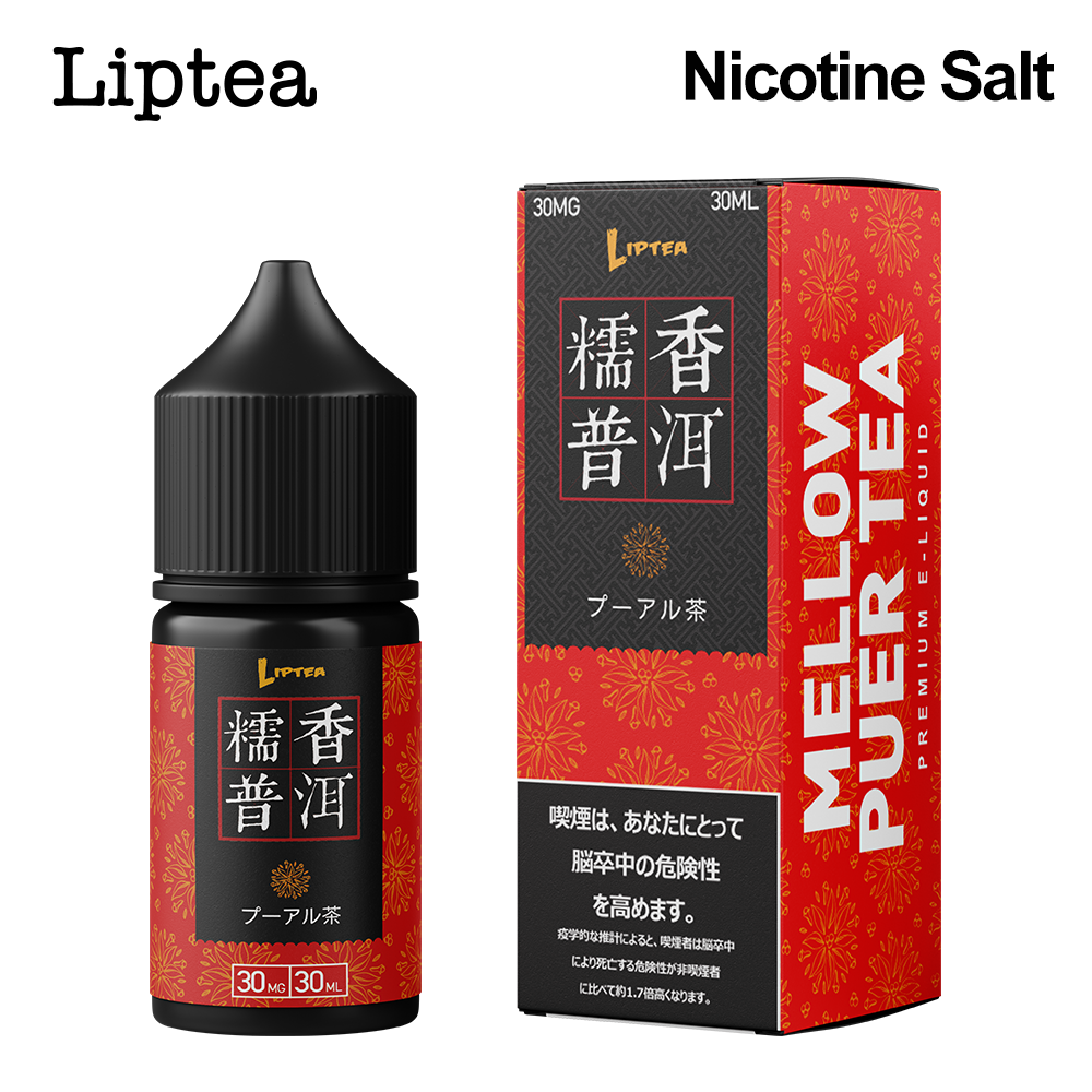 Liptea Mellow Pu'er Tea E-liquid 30ml