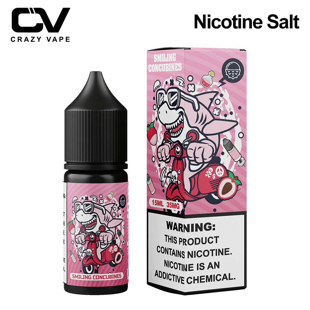 Smiling Concubines E-liquid - Crazy Vape Mini 15ml 35mg