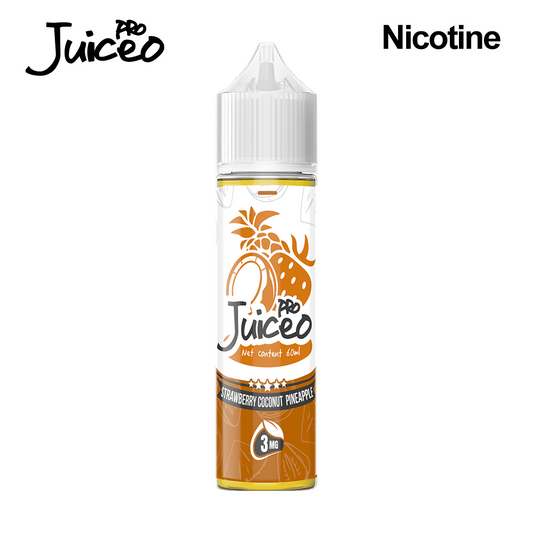 JUICEO Strawberry Coconut Pineapple E-liquid 60ml