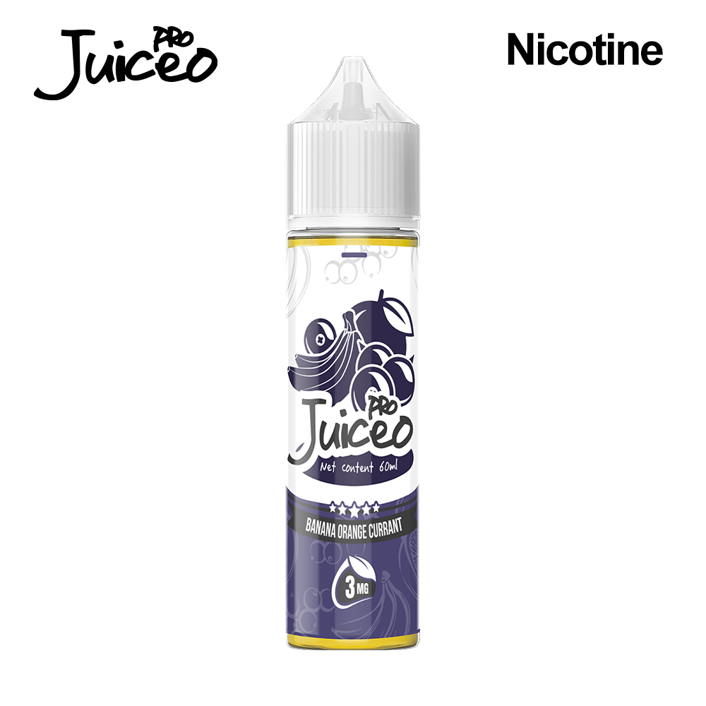 JUICEO Banana Orange Currant E-liquid 60ml