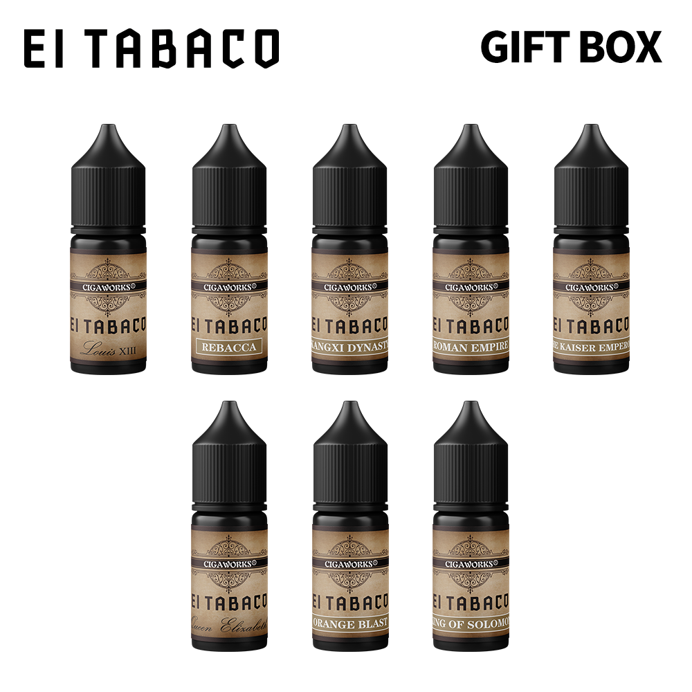 EI TABACO Gift Box Set Nicotine Salt E-liquid Eight flavor combinations