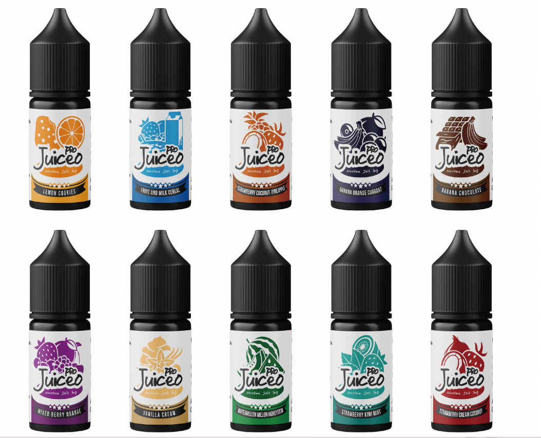 Juiceo Gift Box Set Nicotine Salt E-liquid ten-pack