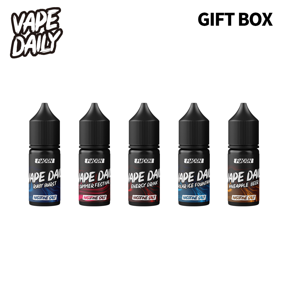 VAPE DAILY fruity Gift Box Set Nicotine Salt E-liquid 