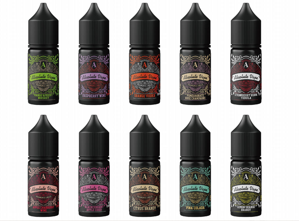 ABSOLUTE VAPE Gift Box Set Nicotine Salt E-liquid ten-pack