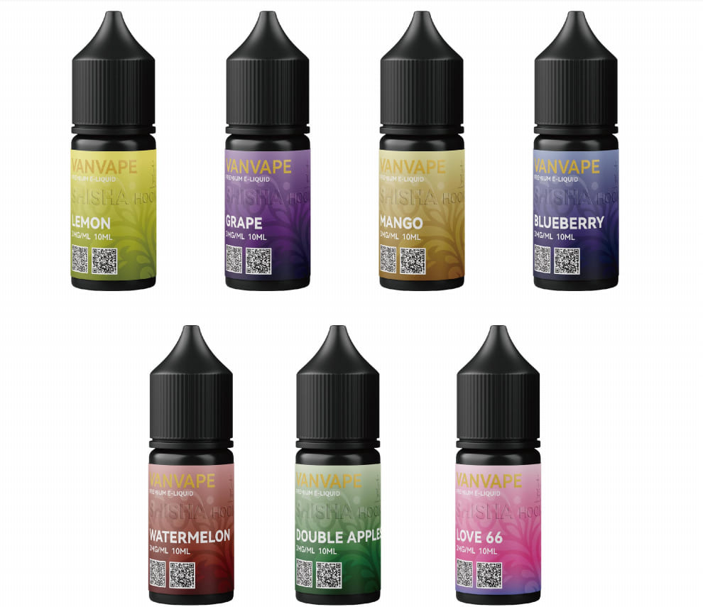 VANVAPE Gift Box Set Nicotine Salt E-liquid Classic smog