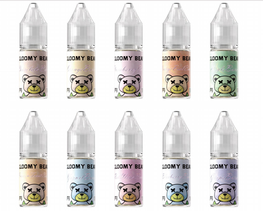 GLOOMY BEAR Gift Box Set Nicotine Salt E-liquid ten-pack