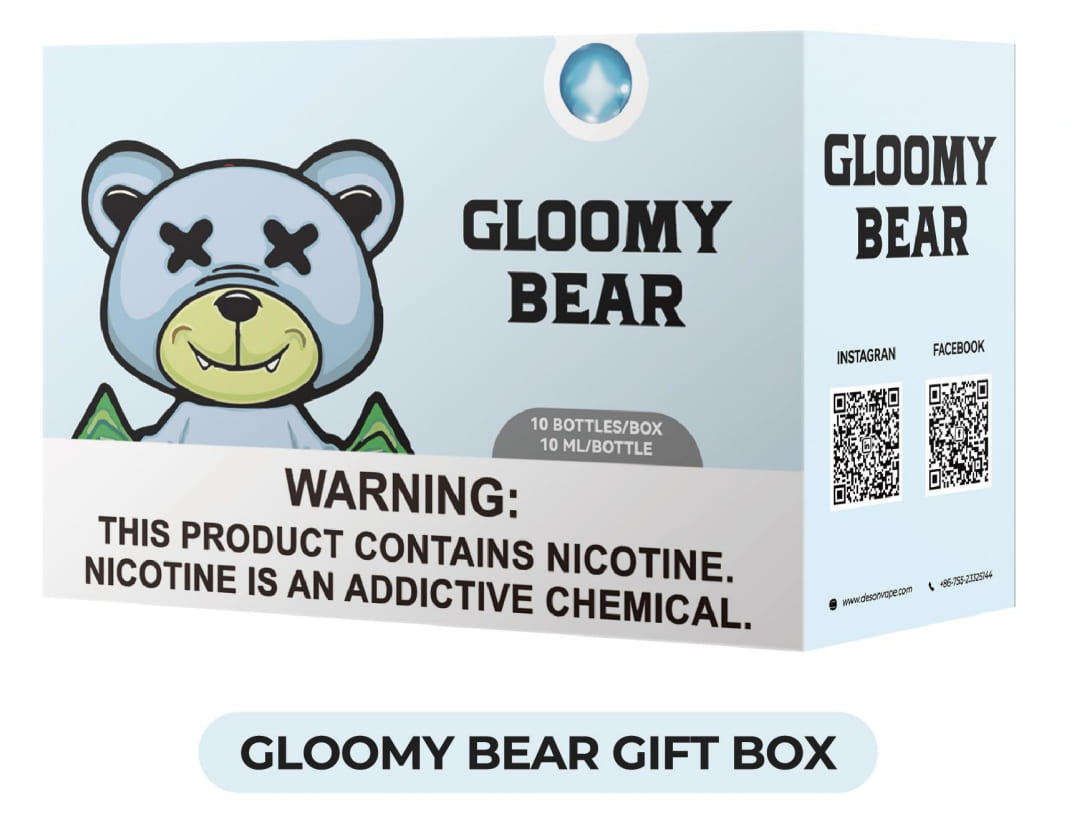 GLOOMY BEAR Gift Box Set Nicotine Salt E-liquid